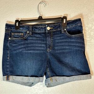 LC Lauren Conrad Jean Shorts Women's Size 12 Blue Stretch